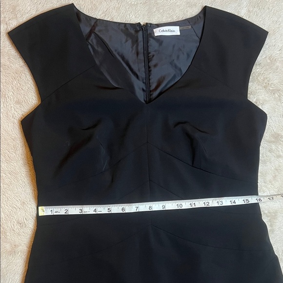Calvin Klein Elegant Black Cocktail Dress est sz 12 - Picture 5 of 12